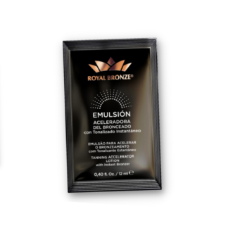 PACK  x 5 Sobres INTENSIFICADORES / ACELERADORES DE BRONCEADO Royal Bronze ® 12 ml
