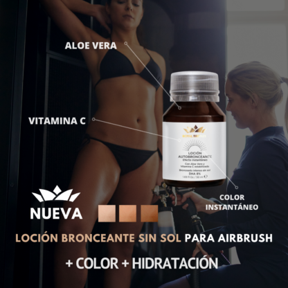LOCIÓN AUTOBRONCEANTE DHA 8% sin color - Image 2