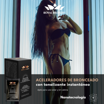 PACK  x 5 Sobres INTENSIFICADORES / ACELERADORES DE BRONCEADO Royal Bronze ® 12 ml - Image 3