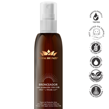 Tanning Oil - bronceador factor 7 en spray Royal Bronze 120 ml - Image 2